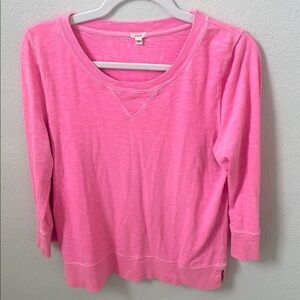 Pink Long Sleeve Top